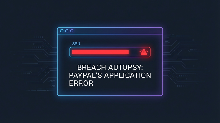 Breach Autopsy: PayPal's "Application Error" That Took Six Months to Detect